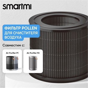 {{photo.Alt || photo.Description || 'Сменный HEPA-фильтр Smartmi Air Purifier P1 Filter (Pollen Allergy) ZMFL-P1-A'}}
